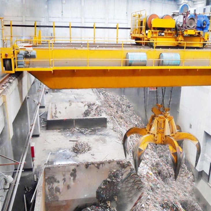 Grapple Bucket Bridge Crane