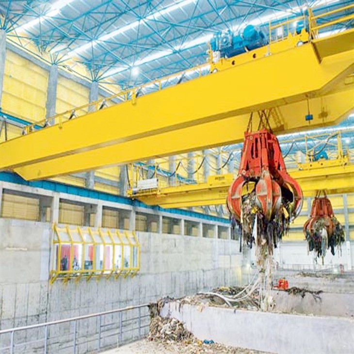 Grapple Bucket Bridge Crane